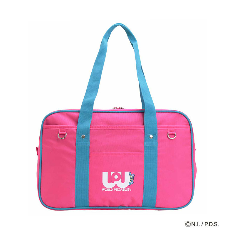 WORLD PEGASUS×★ANGEL BLUE★ ワールドペガサス×エンジェルブルー スクールバッグ ナイロンスクール  WPAB001 ナカムラくん A4 リバイバル エモかわ スクバ | ANGEL BLUE（アパレル） | 02
