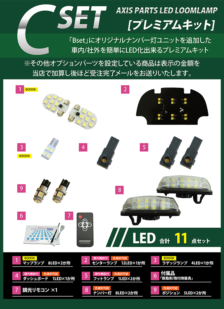 送料無料）（新商品）スバル インプレッサ （GH/GR/GV）車種専用LED