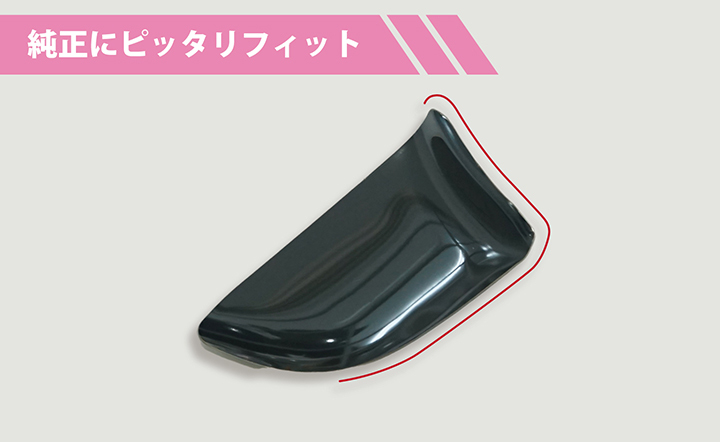 レクサス IS（型式：30系） インナードアプレート4点セット ブラック