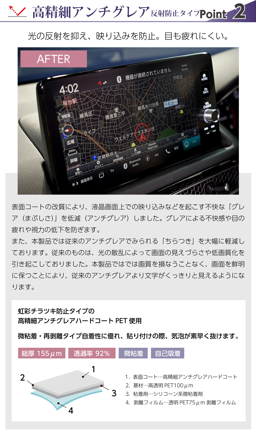 シビック (特許申請済)ホンダ シビック(FL1/4 前期/後期型適合