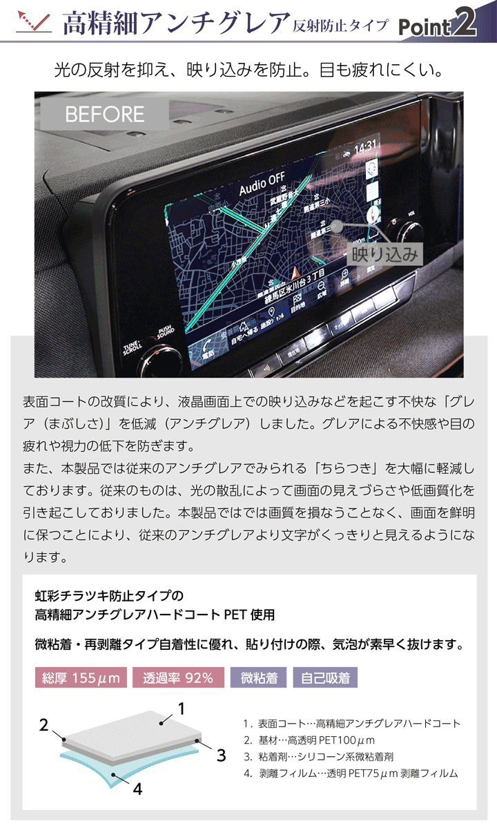 特許申請済)日産 サクラ（型式：B6AW（年式：R4.5〜））9インチ