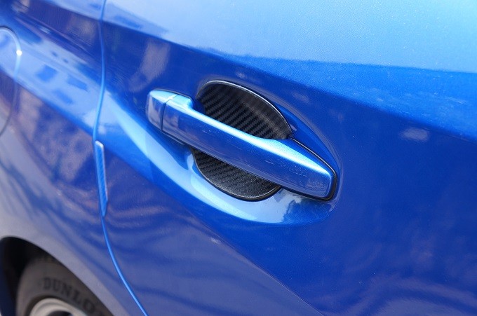 Amazon.co.jp: スバル STI ドアハンドルプロテクター 車用 ドア