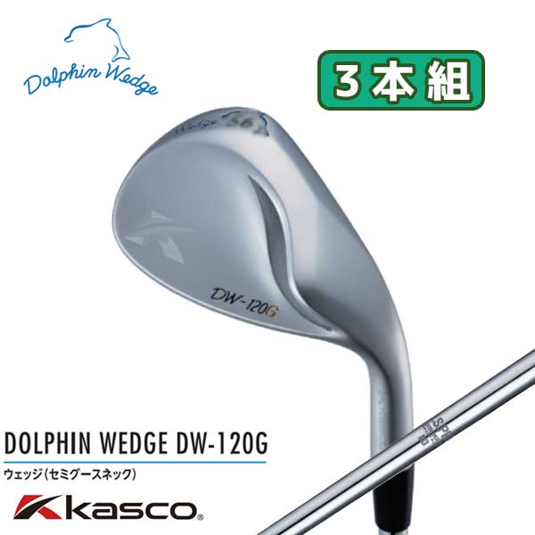 3本組【DW-120G/クロム】キャスコ ドルフィンウェッジ N.S.PRO 950GHスチール メンズ【12893】【00455】