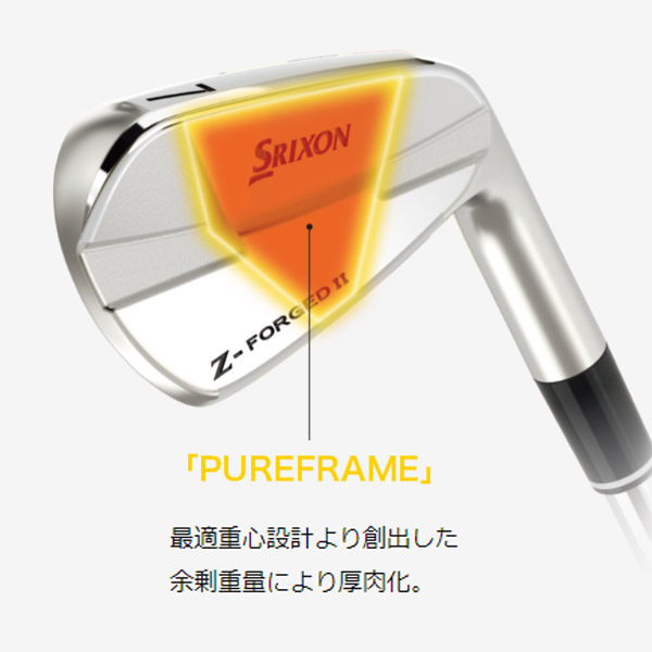 【SALE】◎カスタム在庫【Z-FORGED2/単品＃5】スリクソン 単品アイアン N.S.PRO_MODUS3_TOUR105 正規品【12716】｜axisrd｜08