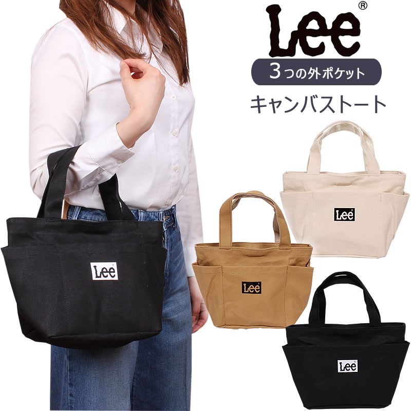 Lee リー ポケットミニトート キャンバス トートバッグ QPER60