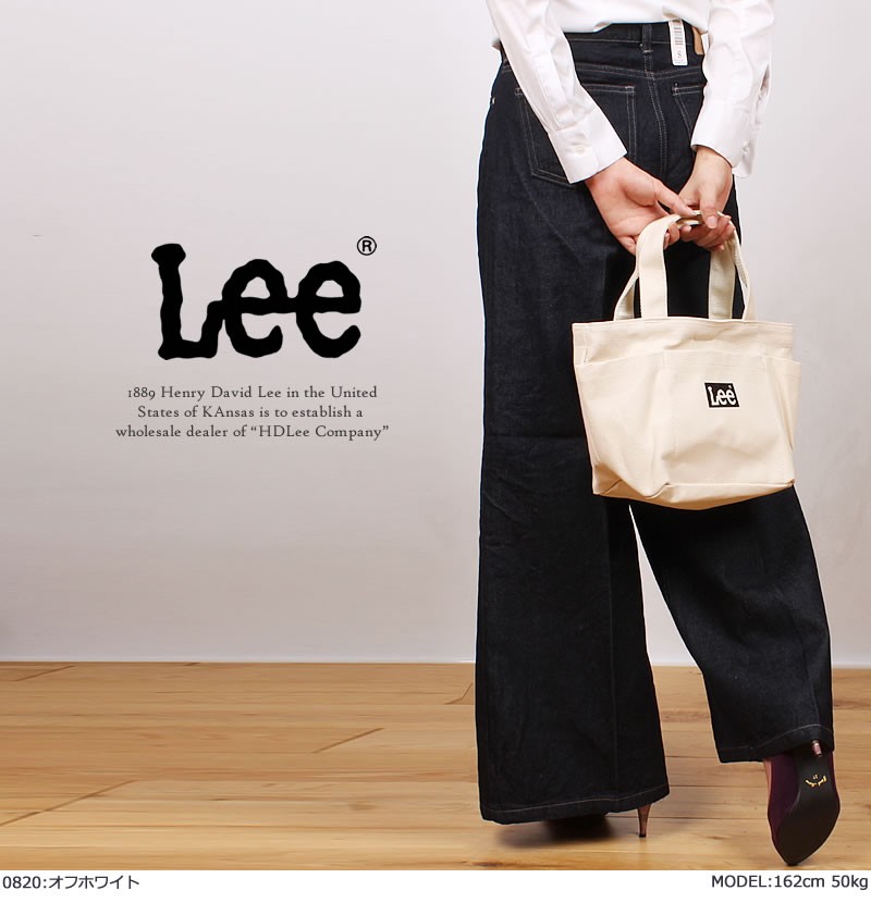 Lee リー ポケットミニトート キャンバス トートバッグ QPER60-0425624 