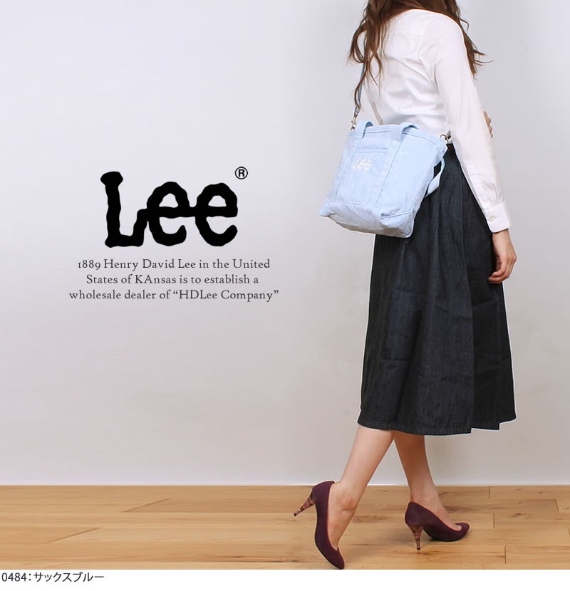 Lee SALE リー バッグ コーデュロイ トート ショルダー ロゴ