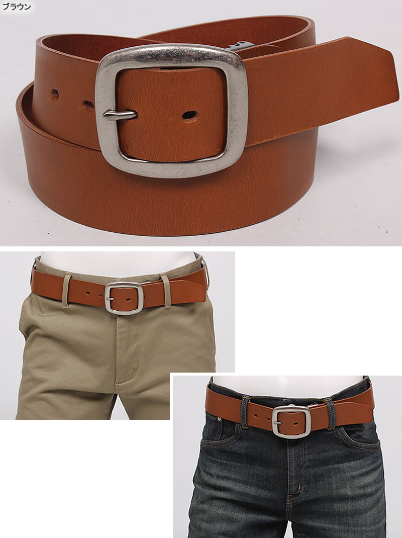 Levi's リーバイス ギャリソン レザーベルト 4.0cm 40mm 本革