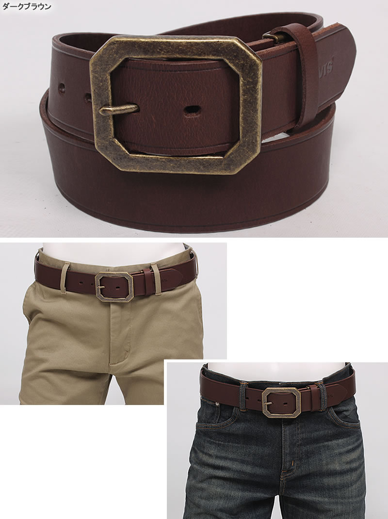 Levi's（リーバイス） アンティークゴールドバックル サイドライン