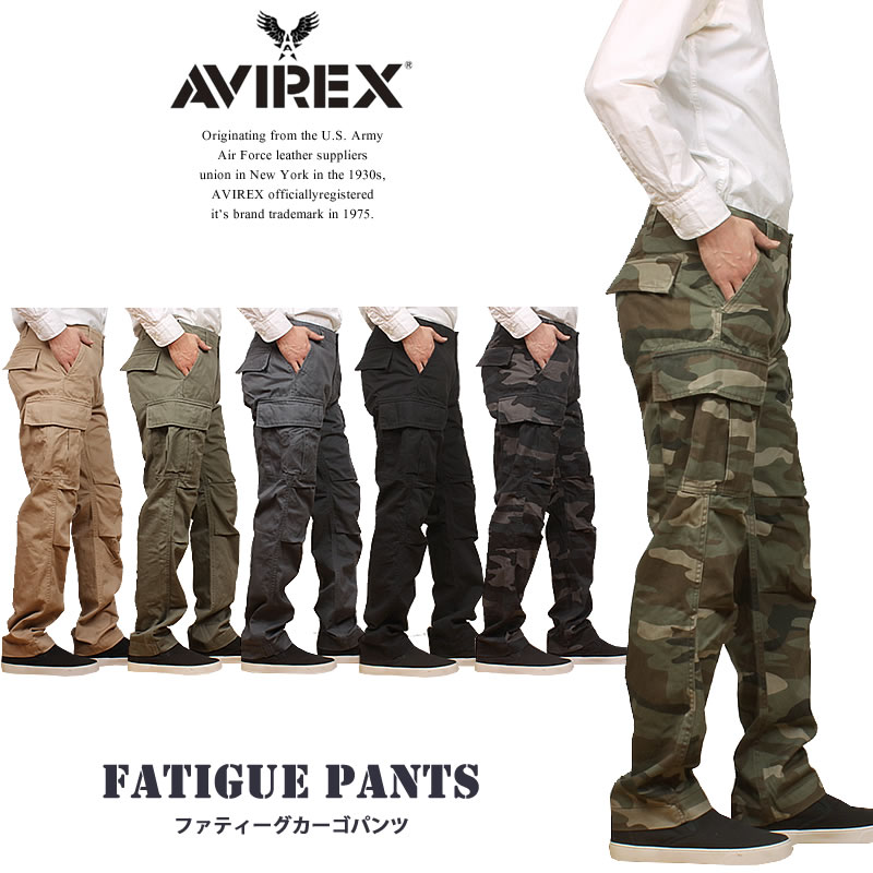 人気新品人気商品【AVIREX P.D.W】L/ファティーグ/スーパー/カーゴ パンツ パンツ