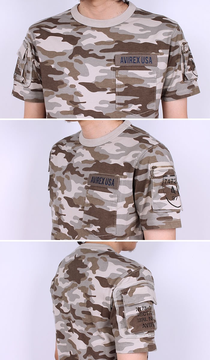 AVIREX（アヴィレックス） SALE AVIREX アビレックス ファティーグ半袖