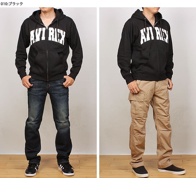 AVIREX（アヴィレックス） アビレックス デイリーシリーズ 裏起毛 ロゴ