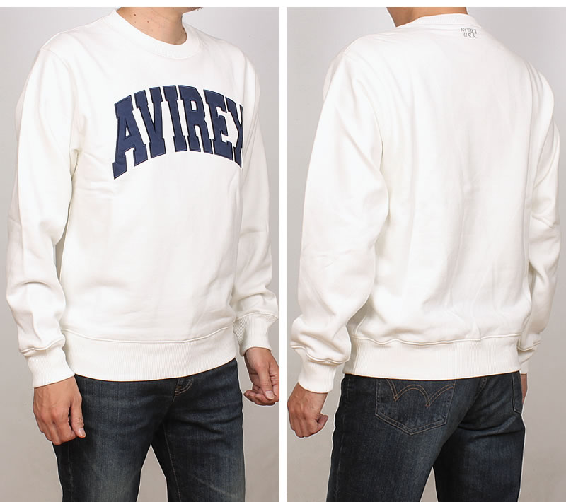 AVIREX アビレックス デイリー クルー スウェット トレーナー AVIREX (アビレックス) アヴィレックス デイリーシリーズ クルー