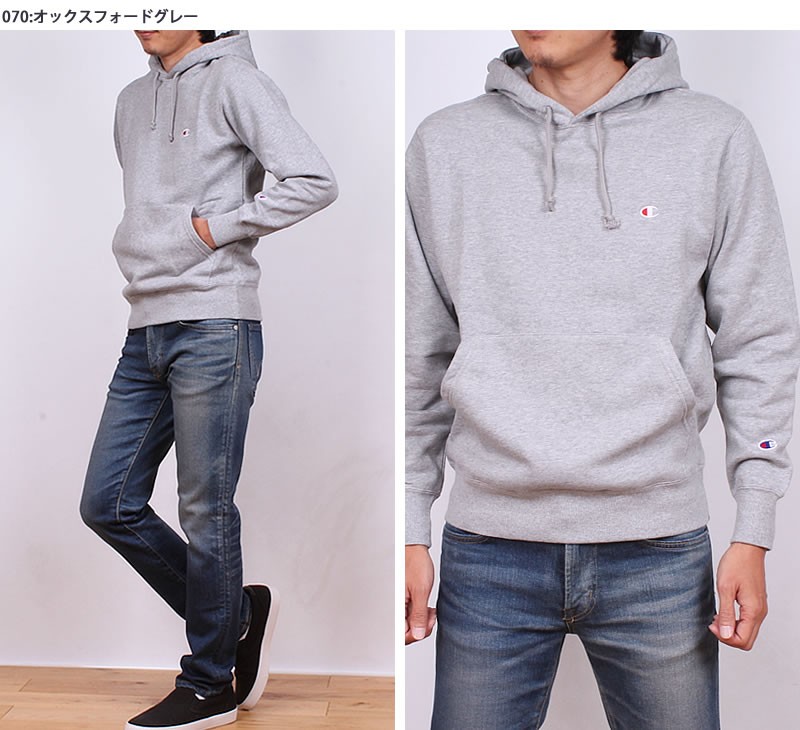Champion SALE チャンピオン ワンポイント スウェット パーカ 裏