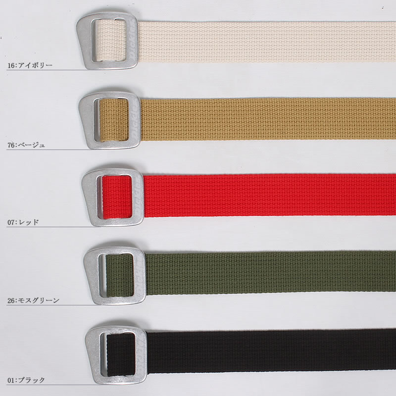 Dickies ディッキーズ Alumi Buckle Belt (アルミバックルベルト