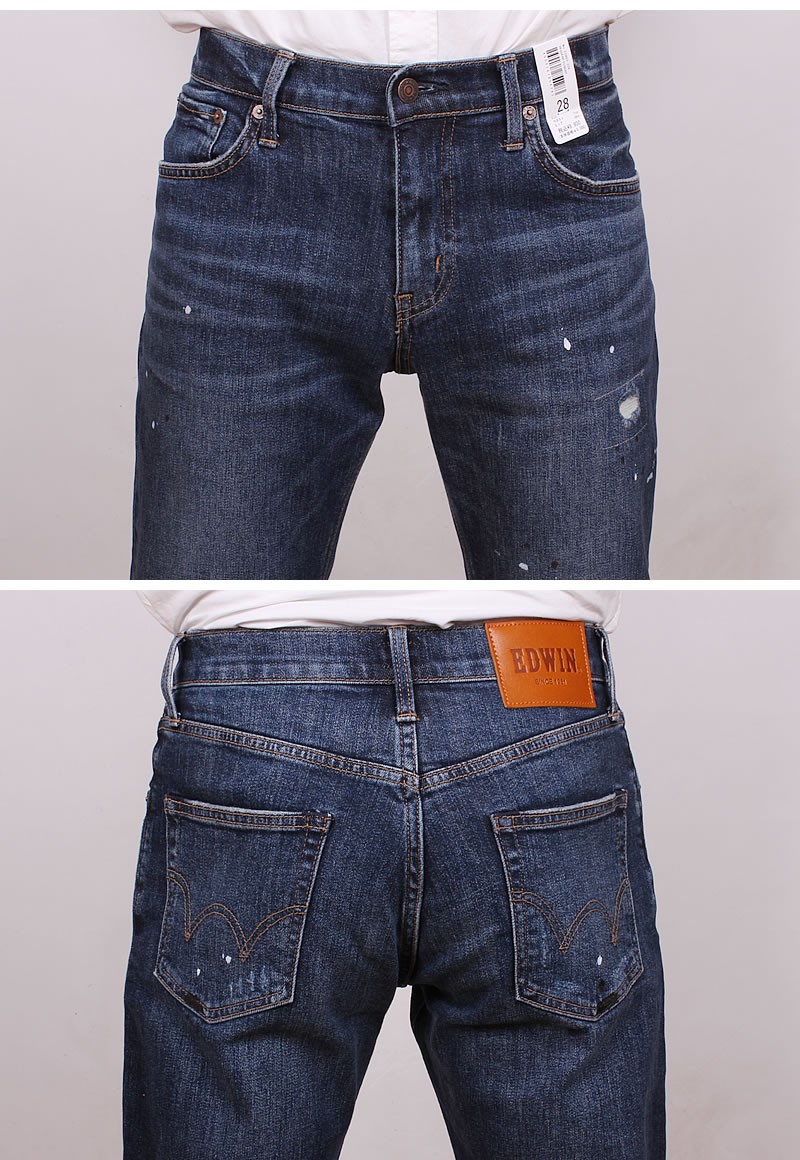 EDWIN 10%OFF エドウィン レギュラーストレート クラッシュ