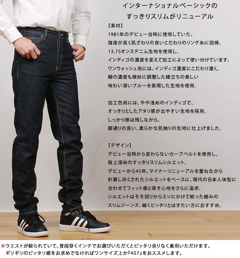 INTERNATIONAL BASIC EDWIN エドウイン 406 インターナショナル