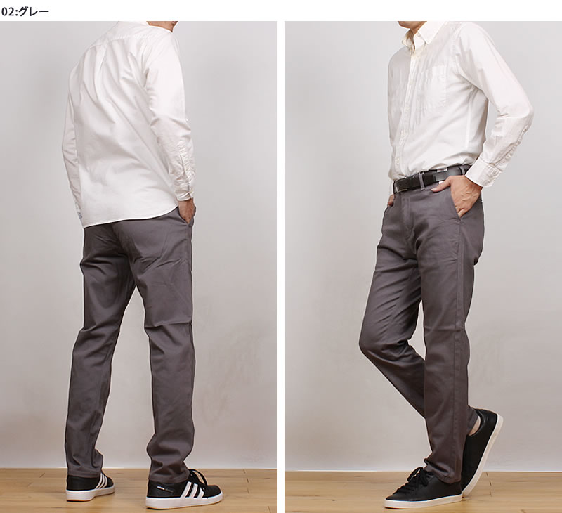 503 EDWIN エドウィン ZED JEANS EZD03C チノパンツ ストレート