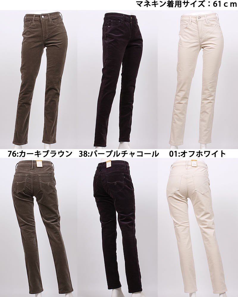 SALE Mrs.JeanaGOLD ミセスジーナ ゴールド カラーパンツ 裏起毛
