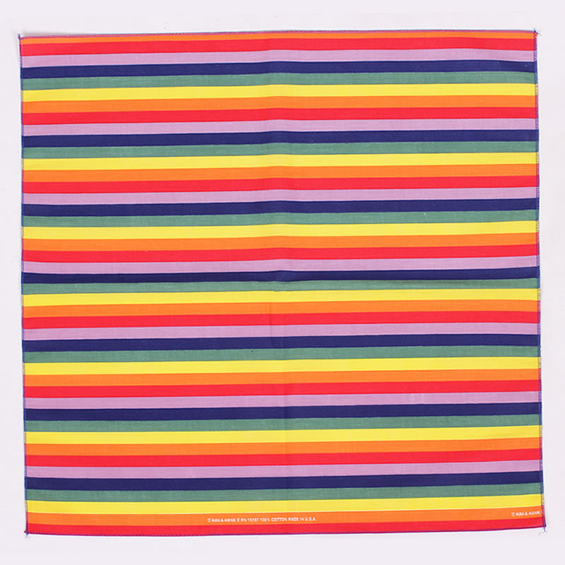 HAV-A-HANK（ハバハンク） バンダナ（レインボー）HAVAHANK_NOV783