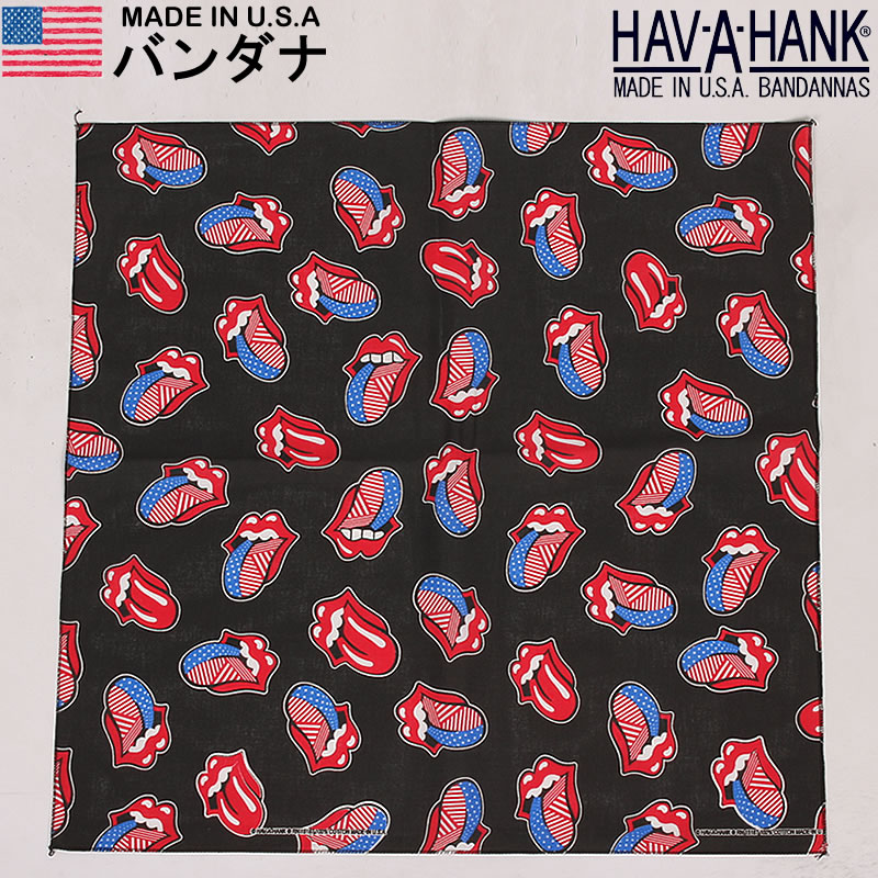 HAV-A-HANK（ハバハンク） バンダナ（ロック＆ロール）HAVAHANK NOV750