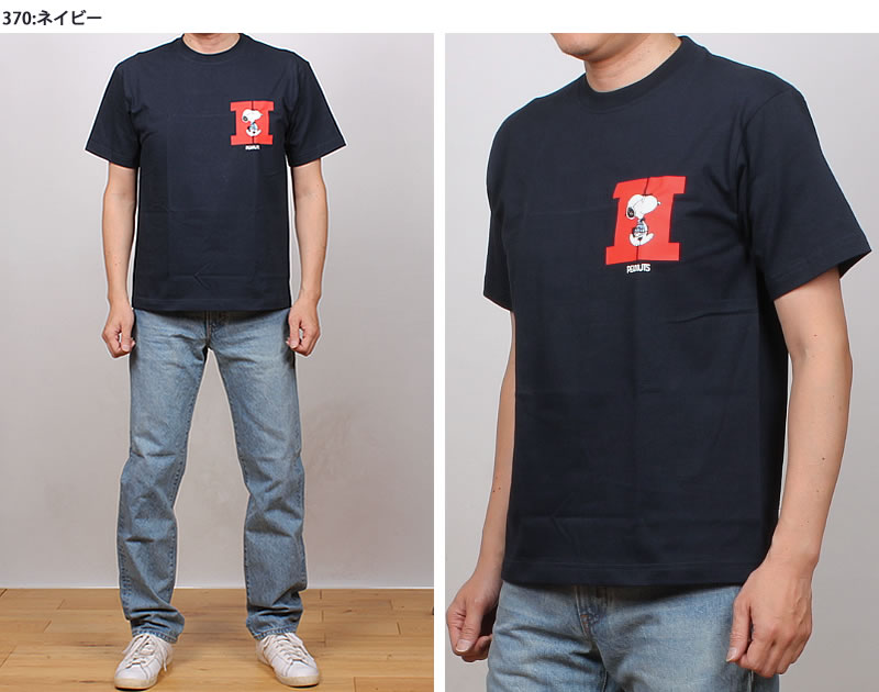 BEEFY-T Hanes ヘインズ PEANUTS x ビーフィー クルーネック 半袖T