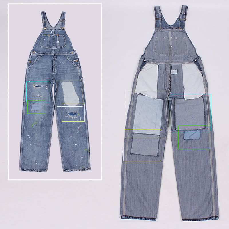 10%OFF Lee リー ジーンズ ユニセックス DUNGAREES クラッシュ リメイク オーバーオール LM7254 メンズ レディース  男女兼用 デニム