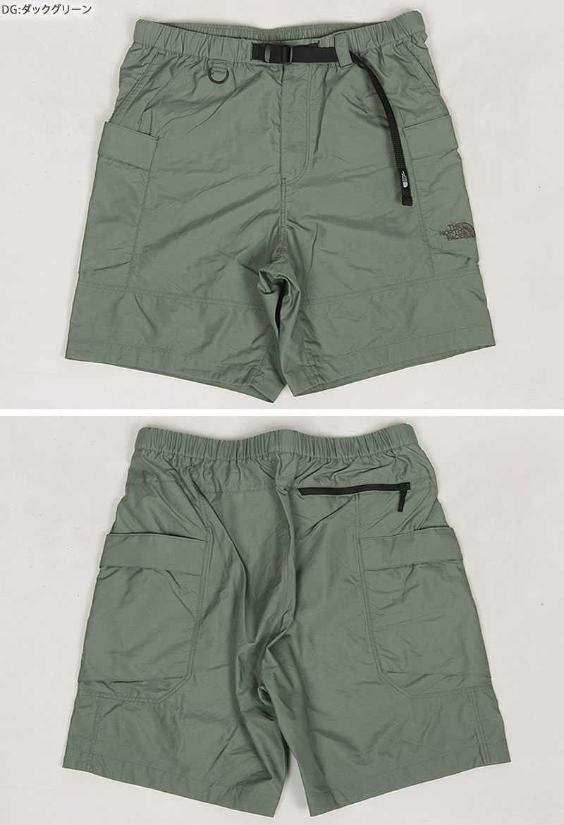 美品　メンズ　ノースフェイス　ショートパンツ　ハーフパンツ　短パン　M カーキ 美品 メンズ ノースフェイス ショートパンツ ハーフパンツ