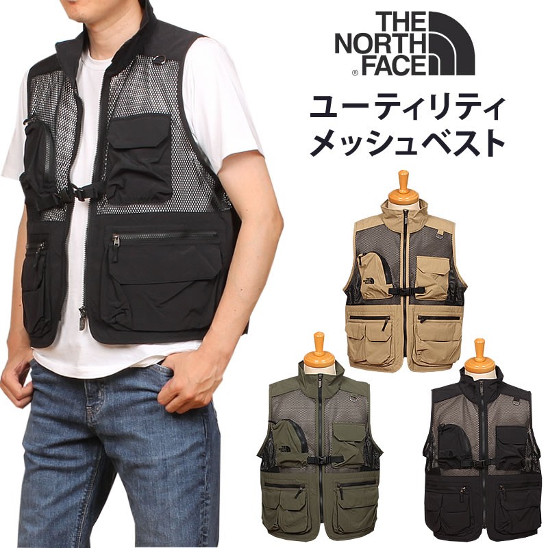 SALE】THE NORTH FACE ザ ノースフェイス Utility Mesh Vest 