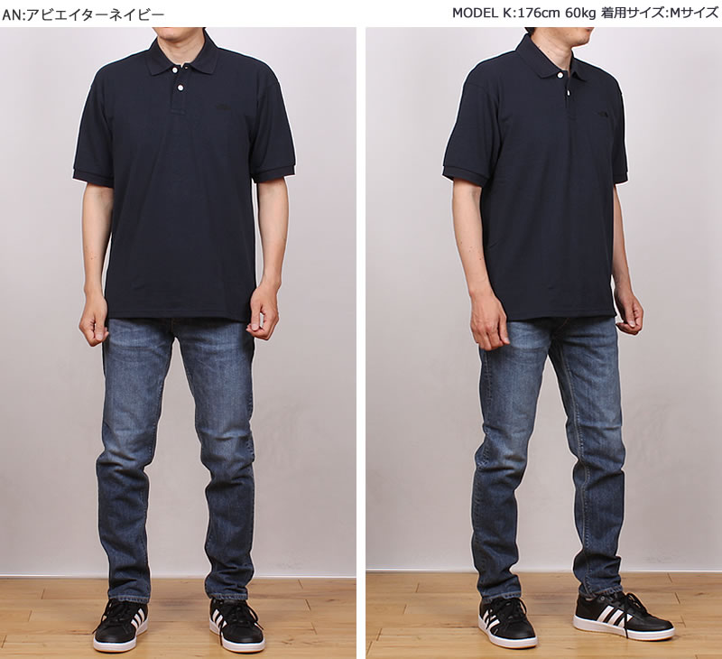 THE NORTH FACE ザ ノースフェイス S/S Any Part Polo ショート