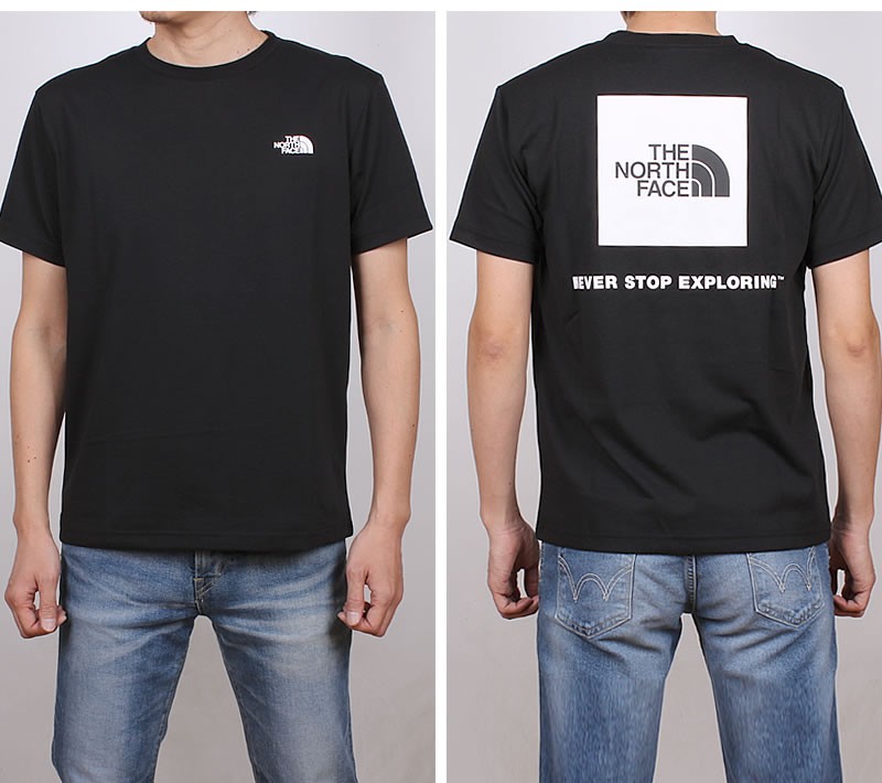 5%OFF THE NORTH FACE ザ ノースフェイス S/S Back Square Logo Tee ショートスリーブ　バックスクエア　 ロゴTシャツ NT32144