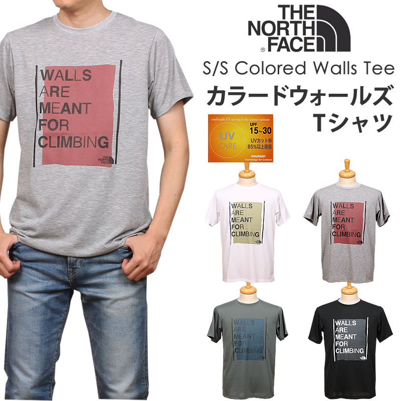 SALE THE NORTH FACE ザ ノースフェイス S/S Colored Walls Tee 