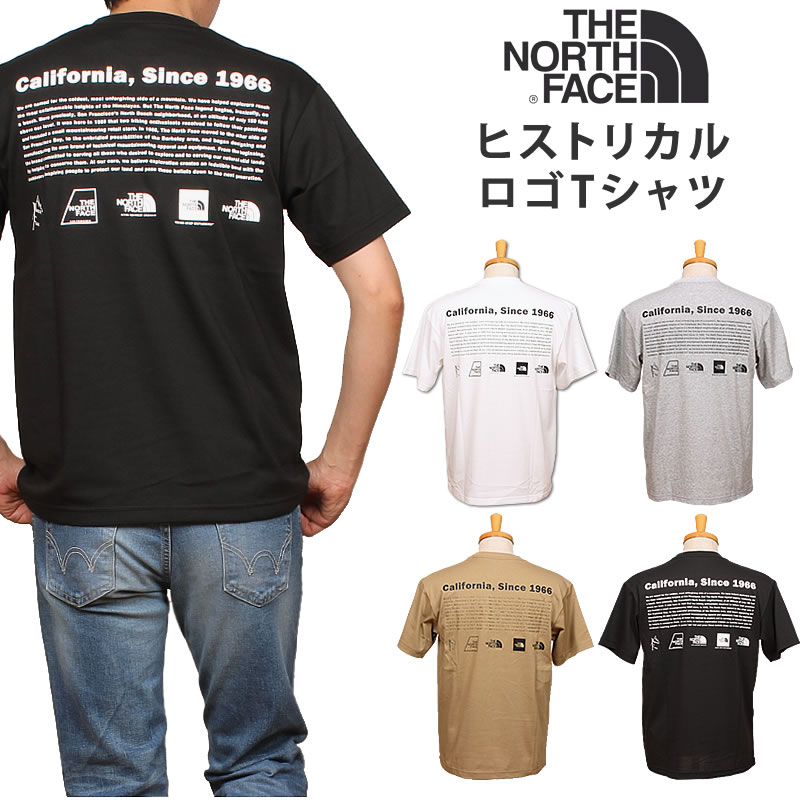 THE NORTH FACE ザ ノースフェイス S/S Historical Logo Tee ショートスリーブ　ヒストリカル ロゴ Tシャツ NT32332｜axs-sanshin