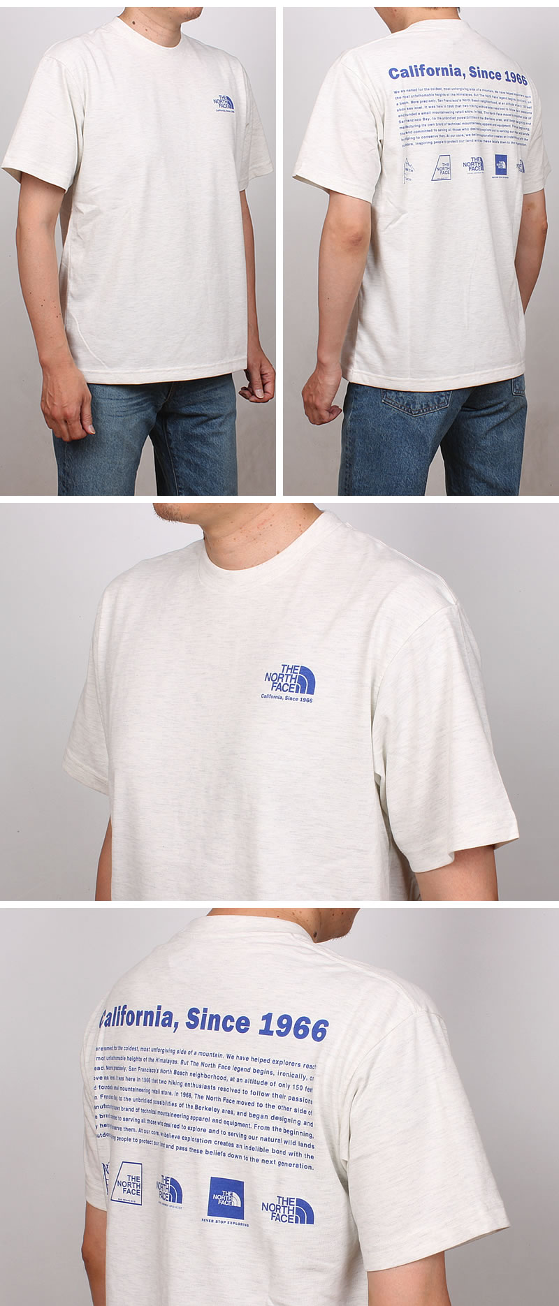 THE NORTH FACE（ザ ノースフェイス） ヒストリカル ロゴTシャツ
