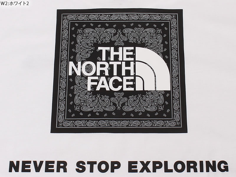 THE NORTH FACE（ザ ノースフェイス） バンダナスクエアロゴ Tシャツ