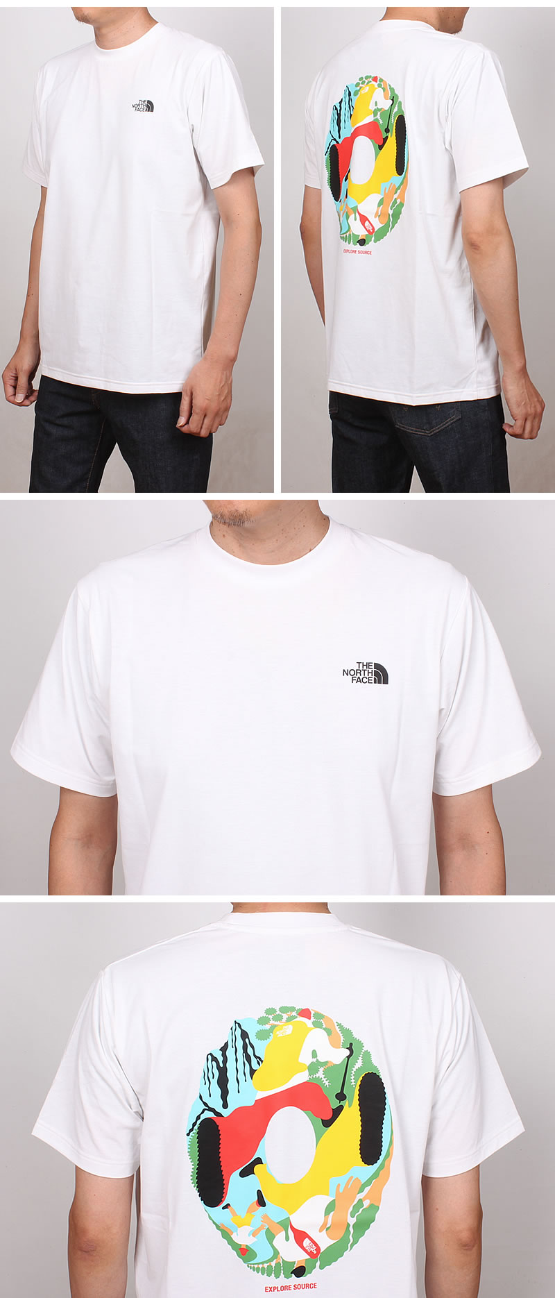 THE NORTH FACE サーキュレーションTシャツ 140サイズ 新品 THE NORTH FACE tシャツ 「THE FACE」ES サーキュレーション T