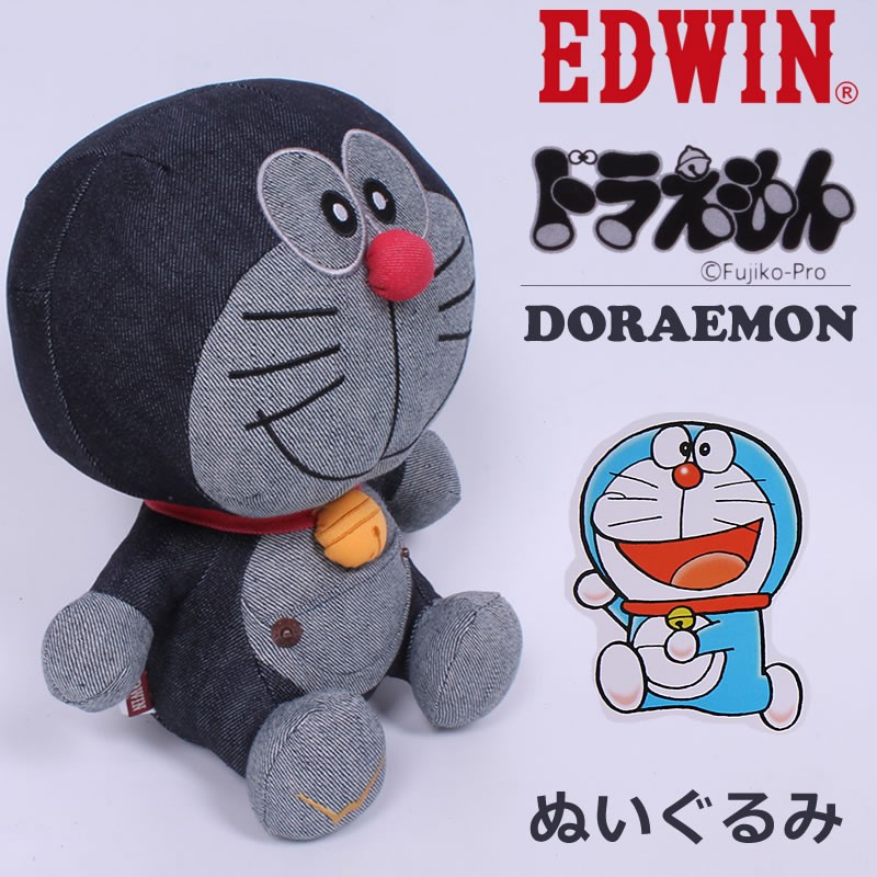 EDWIN☆Disney オールデニム ぬいぐるみ デイジーダック