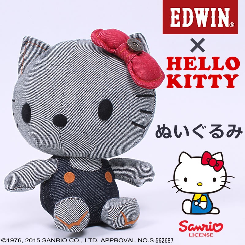 EDWIN☆Disney オールデニム ぬいぐるみ デイジーダック
