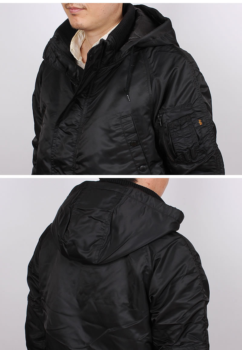 SALE≪XLサイズ≫ ALPHA アルファ N-3B リブ ジャケット N-3B RIB JACKET TA1547 :ALPHA--TA1547:AXS  SANSHIN Yahoo!ショップ - 通販 - Yahoo!ショッピング