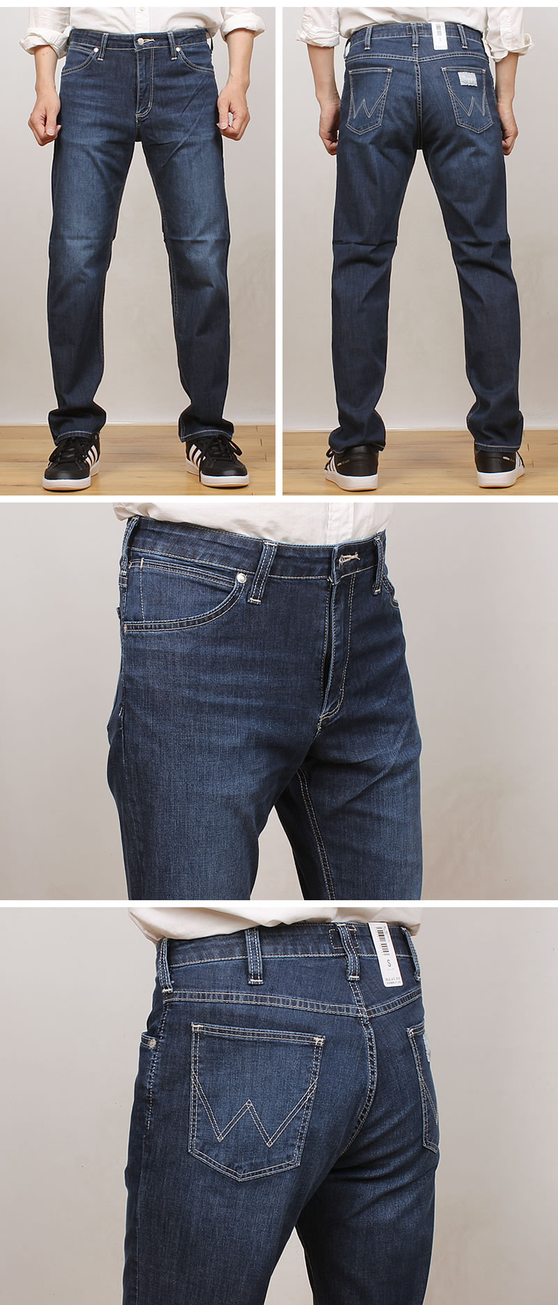 Wrangler（ラングラー） 涼しい ふつうのストレート ジーンズ クール