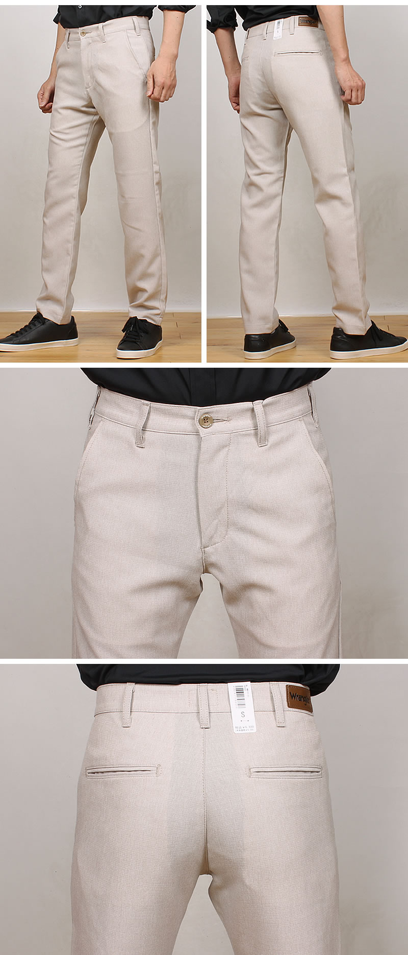 Wrangler（ラングラー） 涼しい テーパード トラウザー チノ クール