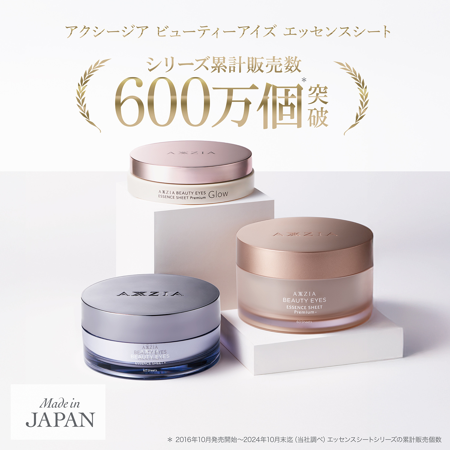 AXXZIA（アクシージア） 目元 パック シート 両目で10回分