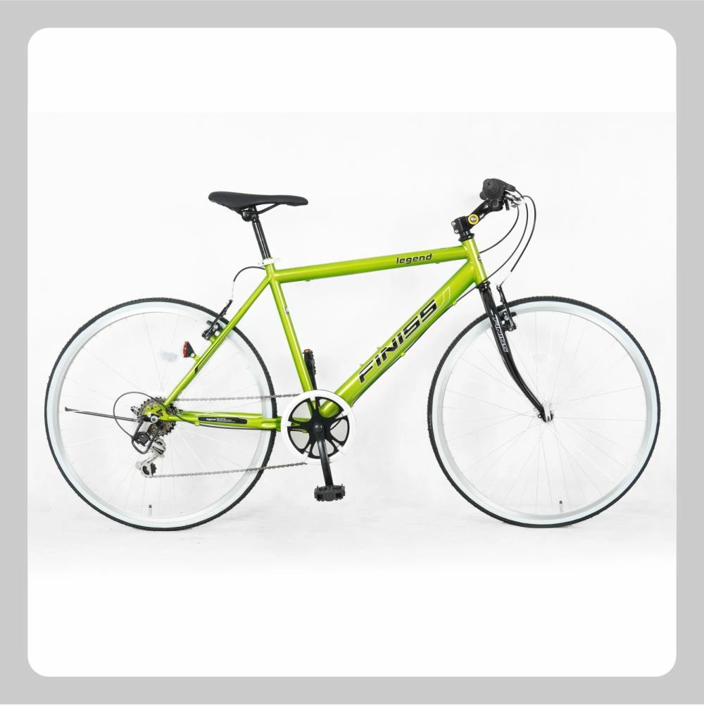 自転車 クロスバイク 700C 26インチ 6段変速機搭載3色 おしゃれ 軽量 