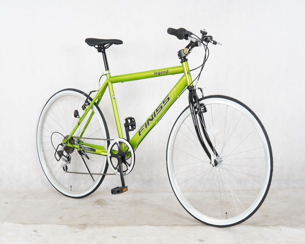 自転車 クロスバイク 700C 26インチ 6段変速機搭載3色 おしゃれ 