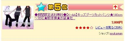 ランキング