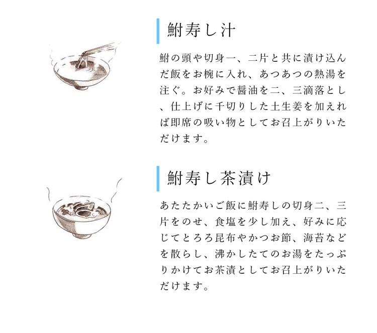 鮒寿し食べ方２