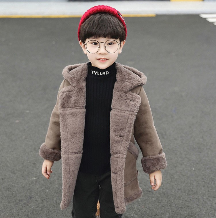 子供服 男の子 子供コート キッズ 冬服 モッズコート アウター 裏起毛 厚手 フード付き トレンチコート ロングコート キッズコート おしやれ  暖かい 防寒 可愛い :y451714:アユストア - 通販 - Yahoo!ショッピング