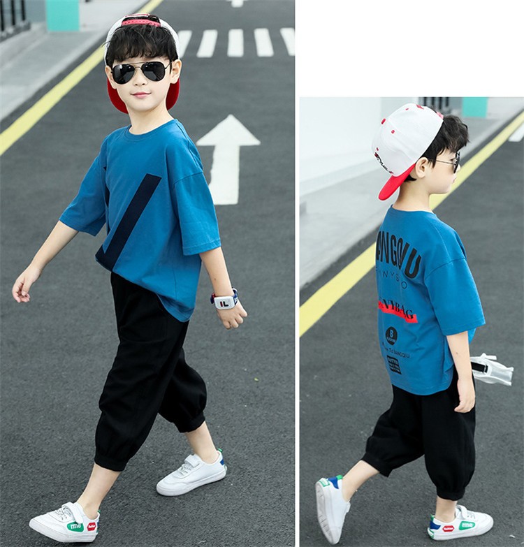 子供服 2点セット 上下セット カコイイ ファッション 男の子 七五三 長ズボン カジュアル オシャレ スポーツ 上品 Tシャツ きれいめ ジーンズ 舞台 通学 長袖 好きに