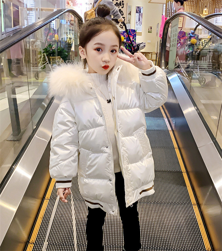 綿入りコート キッズ 子供服 女の子 冬服 アウター 綿入れの服 中綿コート ダウン風コート 中綿ジャケット パーカー フード付き 暖かい おしゃれ 可愛い  防寒 :y456534:アユストア - 通販 - Yahoo!ショッピング