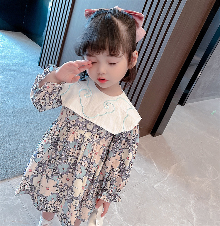 子供服 ワンピース ピンク 韓国子供服 キッズ 女の子 長袖ワンピース レース 冬服 子供ドレス Dress 子ども服 ベビー服 お姫様 おしゃれ 可愛い カジュアル 新品 贈り物